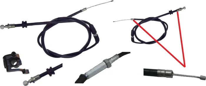 MOGO PARTS T3-310 Throttle Cable - Durable Hydraulic Control Line for Powersports Vehicles
