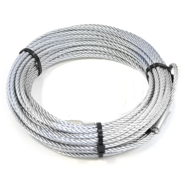 WARN 15236 Winch Replacement Wire Rope - High-Strength, Durable Rope for Off-Road Vehicles