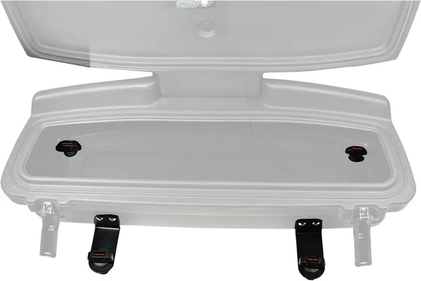 KOLPIN Trail Box Front Pol Mnt Kit - Durable Weatherproof Storage Solution for Powersports Vehicles