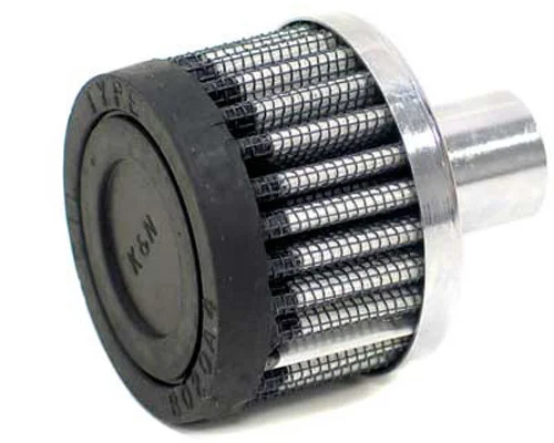 K&N 62-1030 Crankcase Vent Air Filter - Remote Mount for Enhanced Engine Performance