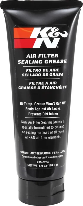 K&N 99-0704 Sealing Grease - Heat-Resistant Airtight Seal for Air Filters