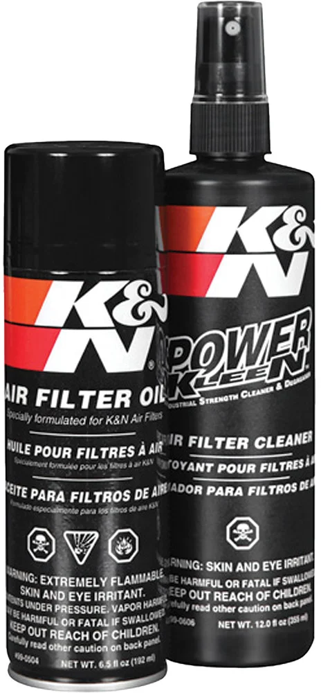 K&N 99-5000 Clean & Re-Oil Kit A - Restore Air Filter Efficiency | Chemicals