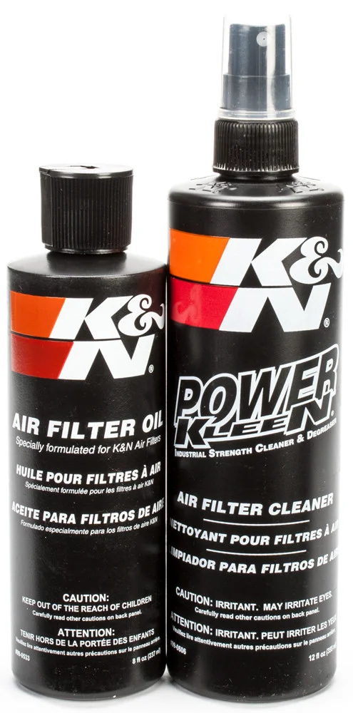 K&N 99-5050 Clean & Re-Oil Kit B - Premium Air Filter Maintenance Kit for Powersports