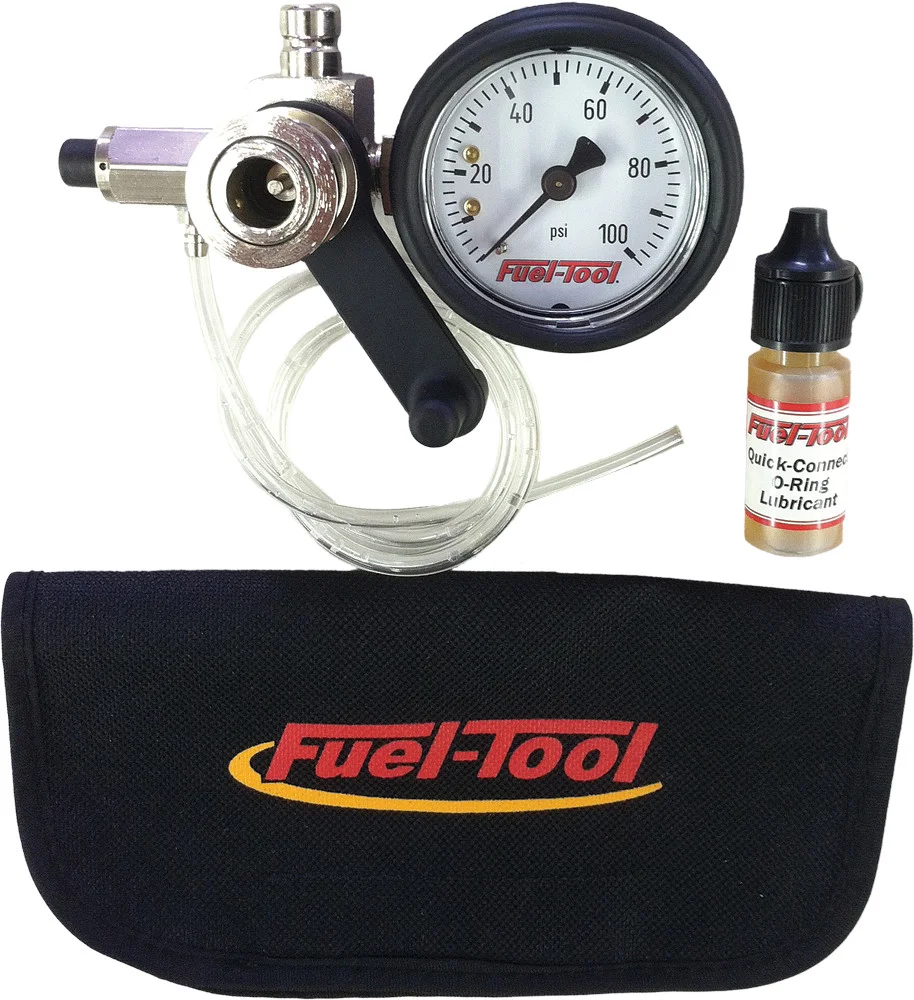 FUEL TOOL MC500 Fuel Pressure Gauge - Precision Fuel System Monitoring Tool for Powersports Enthusiasts