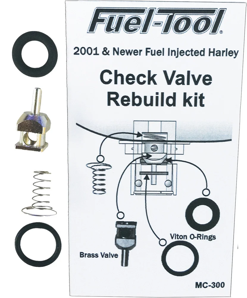 FUEL TOOL MC300 Check Valve Rebuild Kit - Intake System Repair Kit for Powersports Engines