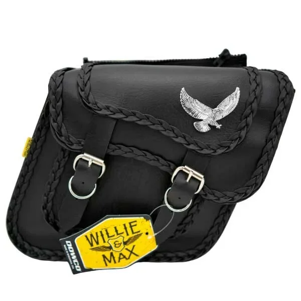 WILLIE & MAX Black Magic Bag - Durable Luggage for Powersports Enthusiasts