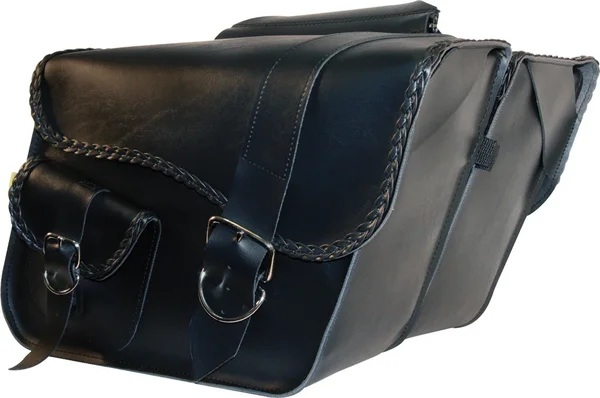 WILLIE & MAX 58750-20 Ranger Bag - Studded Leather Luggage for Powersports Enthusiasts