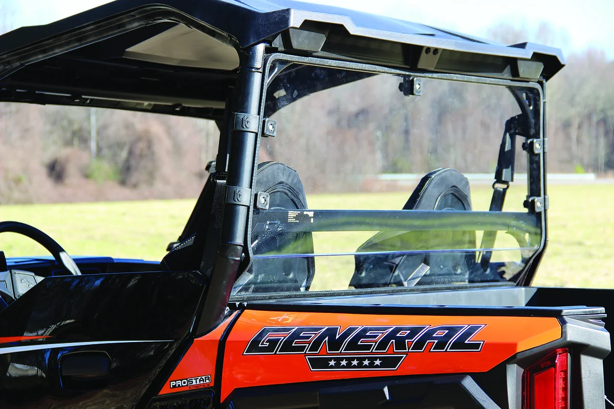 SEIZMIK Rear Hard Dust Panel - Durable Windscreen Protection for Powersports Vehicles