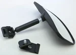 SEIZMIK Rear View Mirror - 360-Degree Adjustable Clamp-On Mirror for Powersports Vehicles