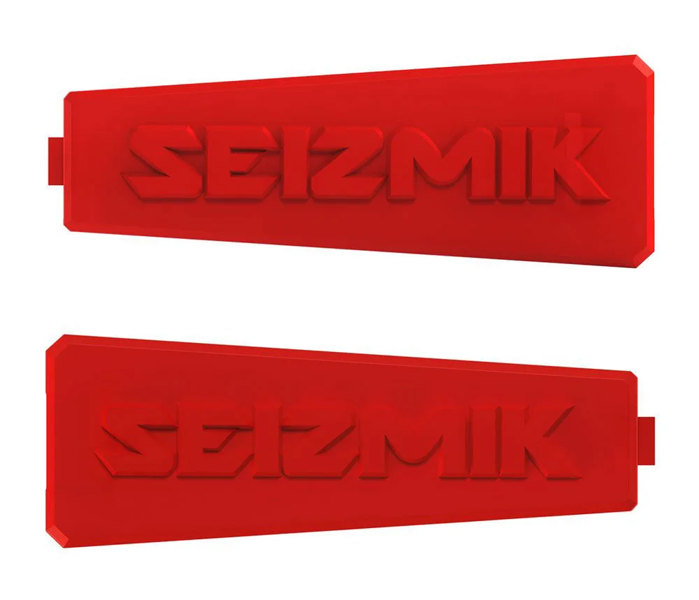 SEIZMIK Strike Side Mirror Color Accents - Durable, Vibrant ATV/Motorcycle Mirror Accents