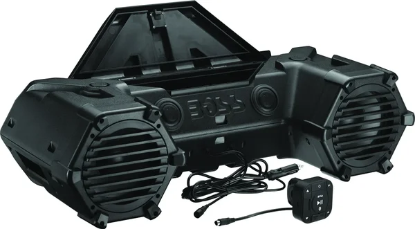 BOSS AUDIO ATVB95LED ATV/UTV Speaker System with Bluetooth & LED Light Bar