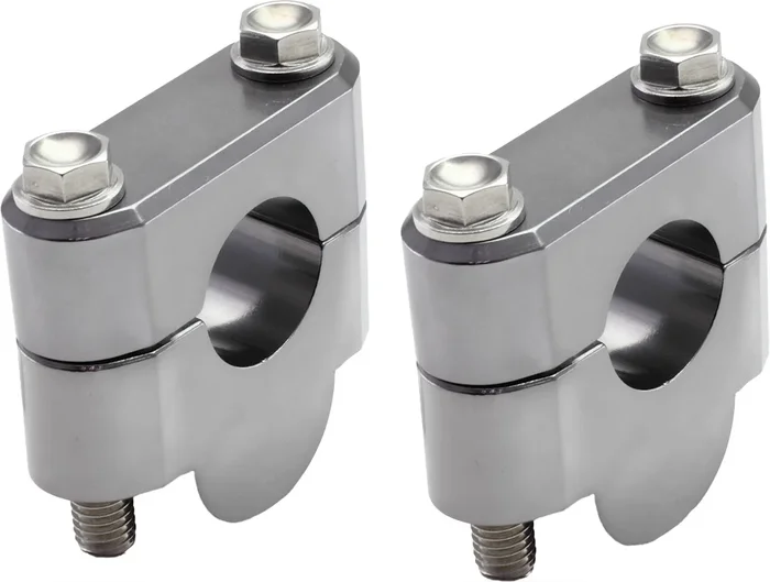 ZETA Handlebar Risers - 30mm & 19mm Rise Options for 7/8in Bars - Mounts/Brackets