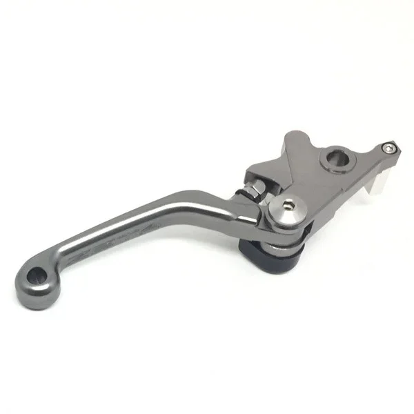 ZETA CNC Machined Folding Brake Lever - Lightweight Aluminum Front Brake Lever for Powersports