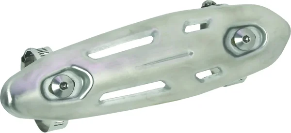 DRC D31-02-201 Exhaust Heat Shield - Durable Protection for Powersports Vehicles