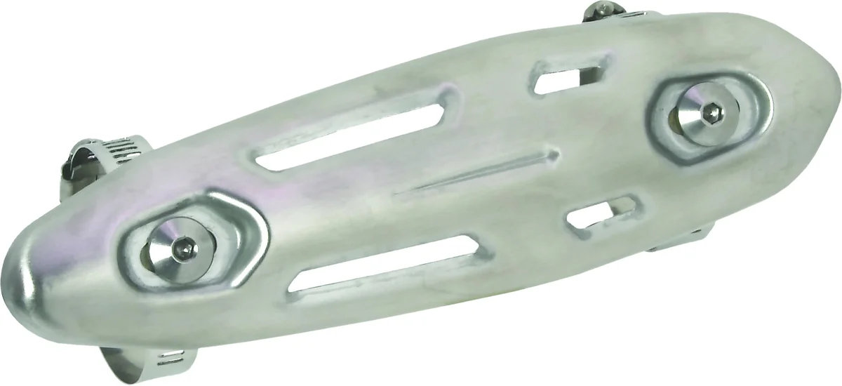 DRC D31-02-201 Exhaust Heat Shield - Durable Protection for Powersports Vehicles