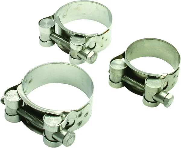 DRC Stainless Steel Spring-Loaded Exhaust Clamp for High-Performance Powersports