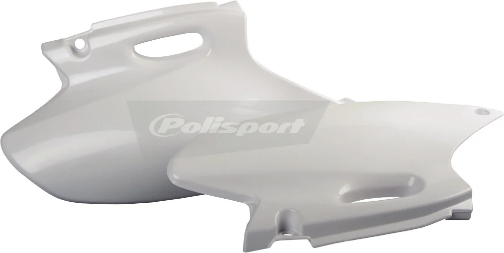 Polisport Glossy Durable Plastic Side Number Plate for Dirt Bikes - OEM Quality Fit