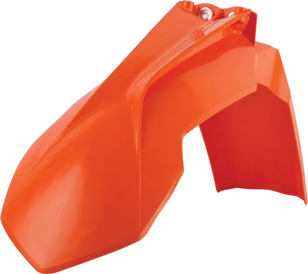 Polisport DGP Front Fender - Durable Glossy Plastic for Dirt Bikes