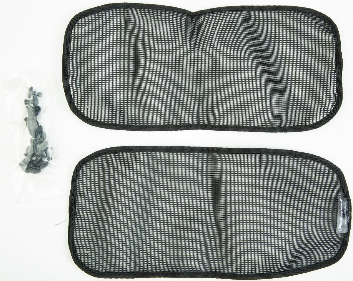POLISPORT Mesh Louver Cover - Durable Engine Protection for Powersports Vehicles