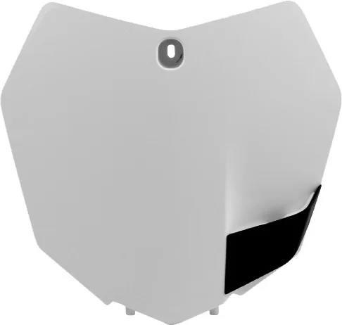 POLISPORT Ultra-Lightweight Durable Plastic Front Number Plate for Dirt Bikes