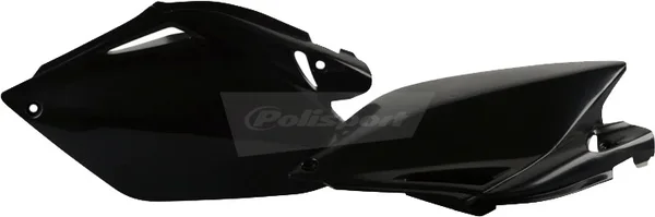 Polisport Glossy Durable Plastic Side Number Plate for Dirt Bikes - OEM Quality Replacement
