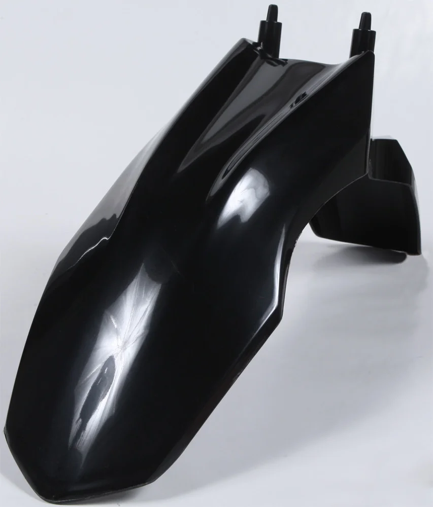 Polisport DGP Technology Front Fender for Dirt Bikes - Durable Gloss Black Finish