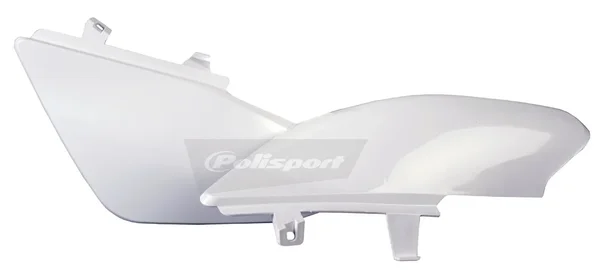 Polisport Glossy Durable Plastic Side Number Plate for Dirt Bikes - OEM Quality Replacement