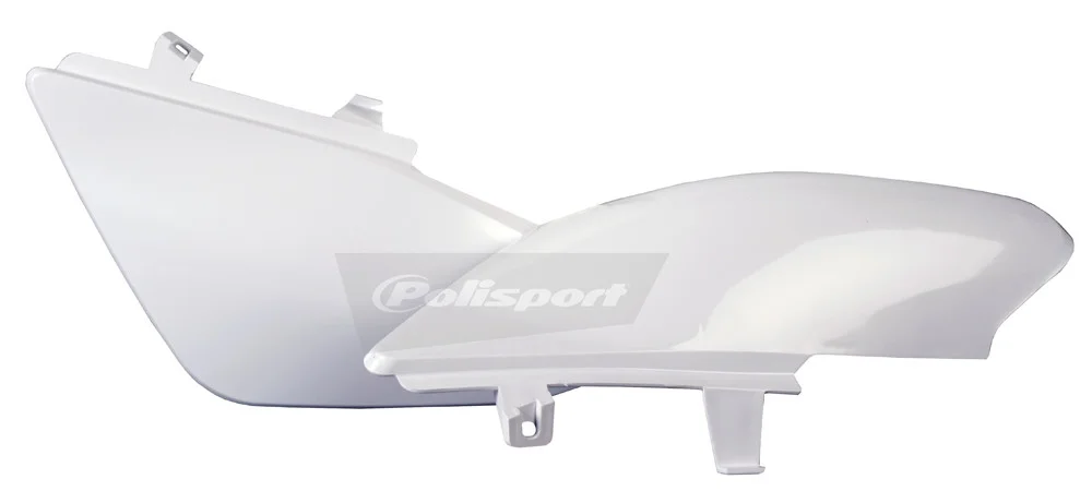 Polisport Glossy Durable Plastic Side Number Plate for Dirt Bikes - OEM Quality Replacement