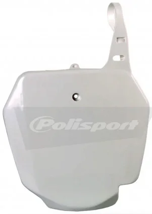 Polisport 8670600002 Plastic Front Number Plate - Durable, Lightweight Dirt Bike Accessory