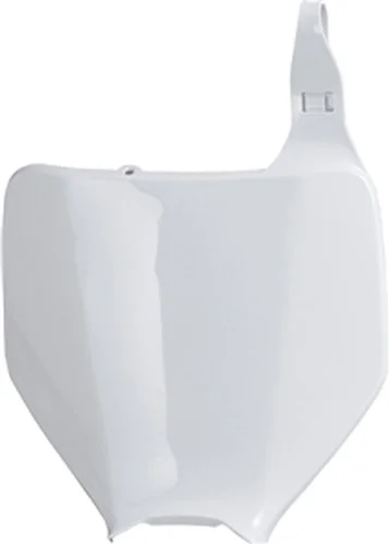 POLISPORT Ultra-Lightweight Plastic Front Number Plate for Dirt Bikes – Durable Glossy Finish