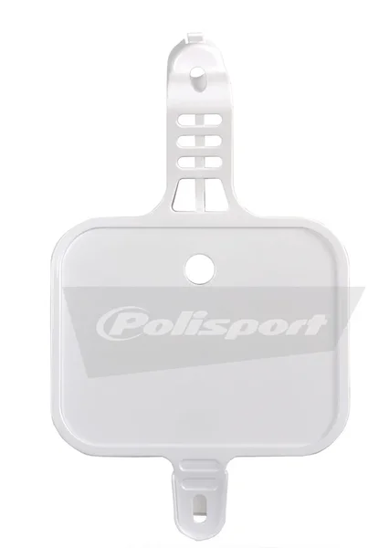 Polisport Ultra-Lightweight Plastic Front Number Plate for Dirt Bikes