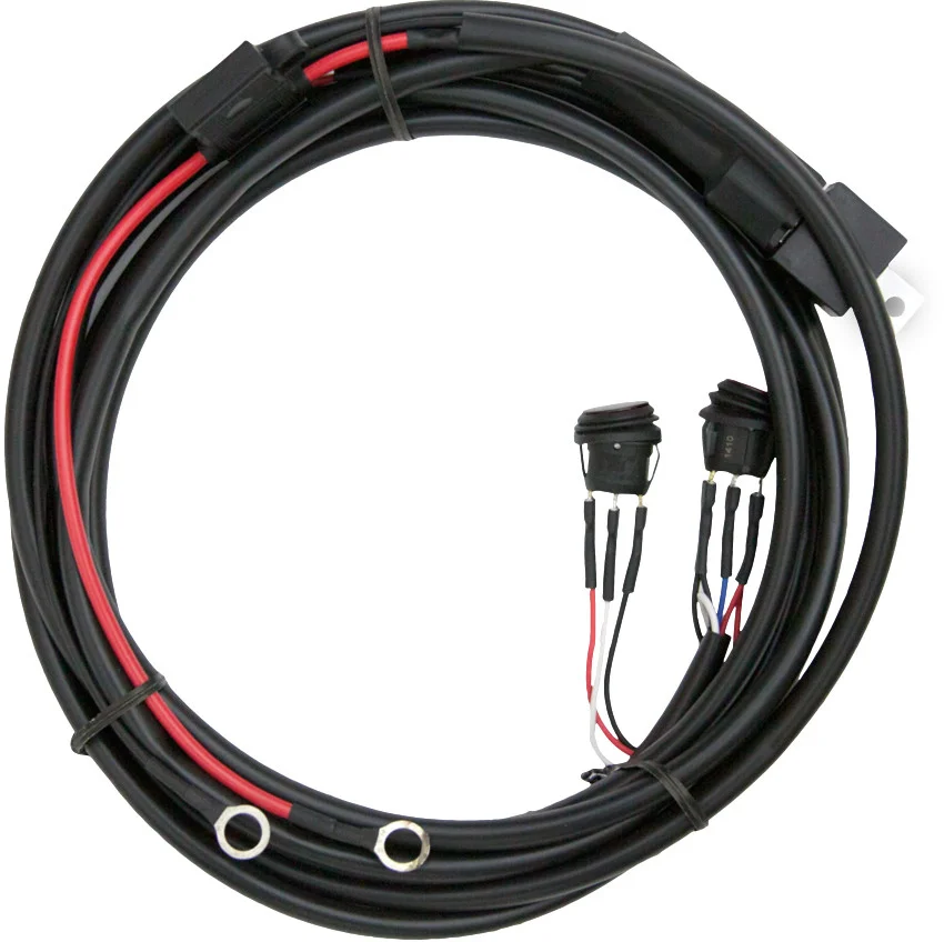 RIGID Radiance Wire Harness - Durable Mounts/Brackets for Off-Road Vehicles