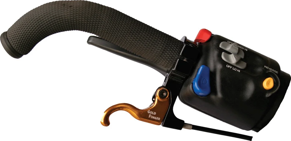 FULL THROTTLE 007-1021 Left Hand Throttle Kit - Durable, Precise Control for Powersports Vehicles