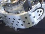 WORKS 10-265 MX Skid Plates - Durable Guards/Braces for Off-Road Bikes