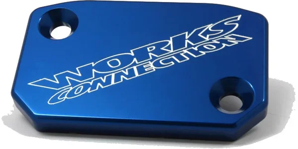 WORKS 21-060 Front Master Cylinder Cover - Durable & Reliable Motorcycle Parts