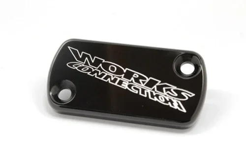 WORKS 21-115 Front Master Cylinder Cover - Durable & Reliable Motorcycle Parts