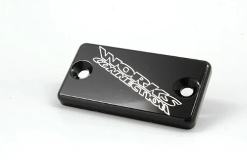 WORKS 21-125 Front Master Cylinder Cover - Durable & Reliable Motorcycle Parts