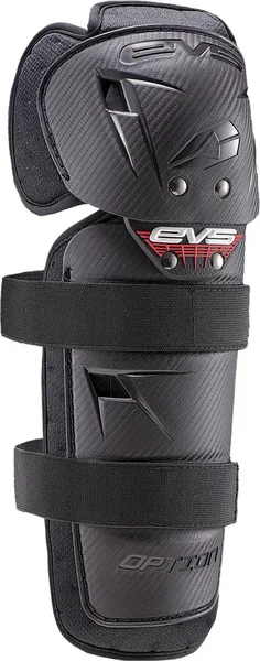 EVS Sports Option Knee/Shin Guards - Impact-Resistant Knee Protection for Riders