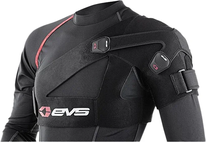 EVS SB03BK-XXL Shoulder Support - High-Impact Safety Protection for Riders