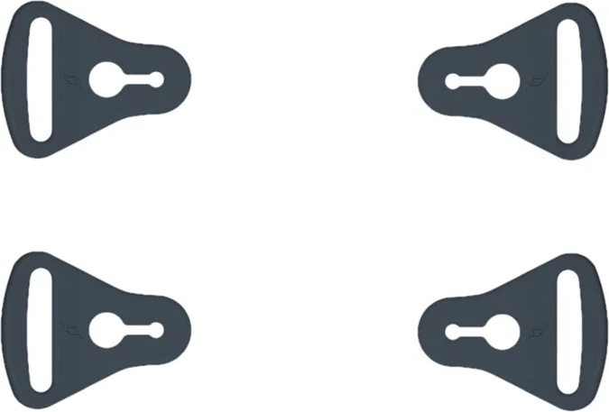 POD Knee Brace Replacement Strap Loop Set - Durable Safety Strap for Protective Gear