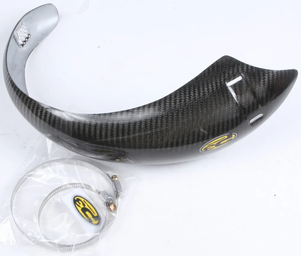 P3 Carbon Fiber Exhaust Pipe Guard - Durable, Lightweight, Heat Resistant