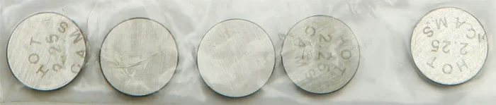 Hot Cams 5PK1000225 Shim Package Refills - High-Performance Engine Timing Solutions