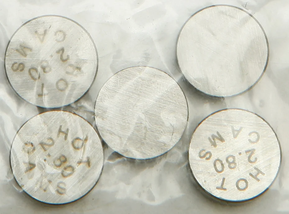 Hot Cams 5PK1000280 Shim Package Refills - High-Performance Engine Adjustment Kit