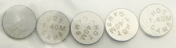 Hot Cams 5PK748140 Shim Package Refills - Engine Performance Enhancer for Powersports Vehicles