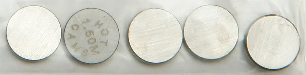 Hot Cams 7.48mm x 1.50mm Valve Shim Pack 5-Pack - Motorcycle ATV Engine Maintenance