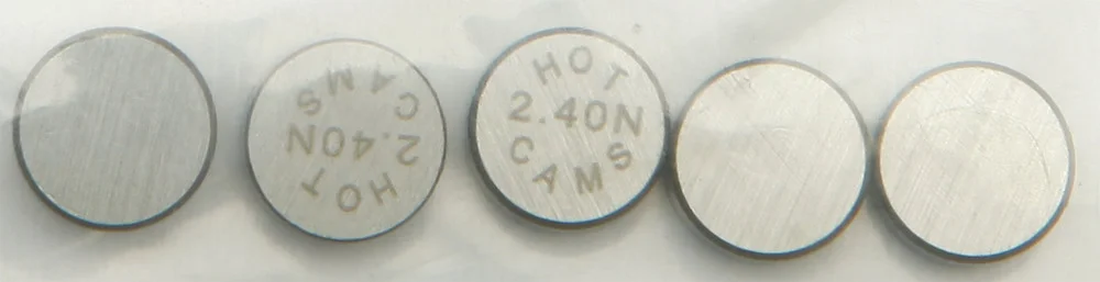 Hot Cams 5-Pack 7.48mm Valve Shim Refills - Premium Replacement for High-Performance Engines