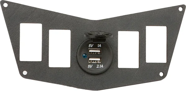 FLIP RZ912 Dash Switch Plate with USB - Universal Powersports Accessory