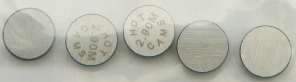 Hot Cams 7.48mm Valve Shim Refills - Precision Ground Shim Kit Refill for Engine Adjustments