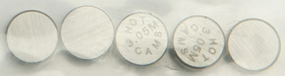 Hot Cams 5PK748305 Valve Shim Refill Kit - 20 High-Quality Steel Shims for Engine Performance