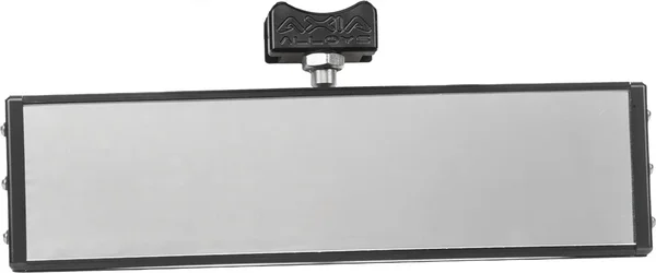 AXIA MOD9PRVMBO-BK Wide Panoramic Rear View Mirror - Enhanced Safety & Visibility for Powersports Vehicles